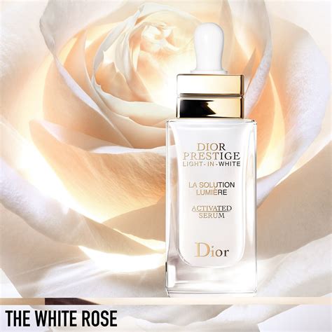 dior prestige light in white.